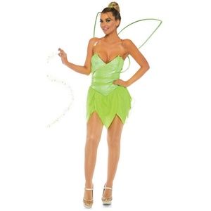 Pretty Pixie Tinkerbell Costume